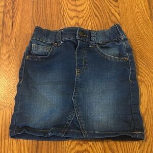 Cat & Jack Blue Toddler Jean Skirt